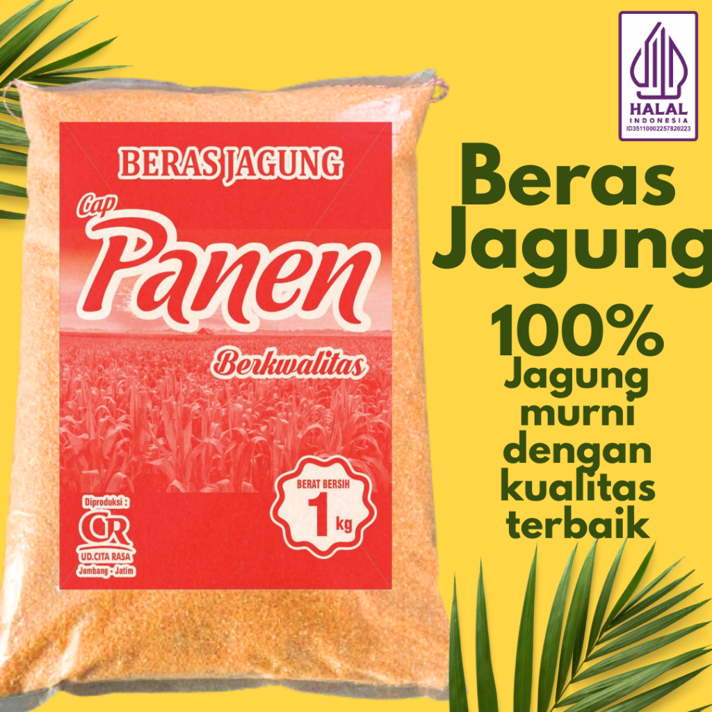 

Beras jagung/beras jagung kemasan/beras jagung instan/beras jagung pengganti nasi/1KG