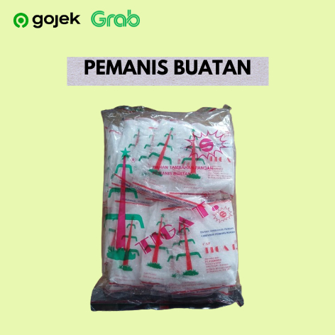 

Pemanis Buatan Cap Tiga tebu 25 Gram - 20 Pcs (1 Pak)