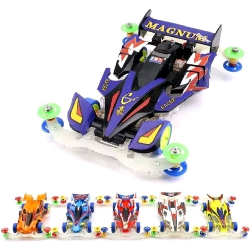 Mainan anak tamiya aoda 4wd chasis tengah transparan