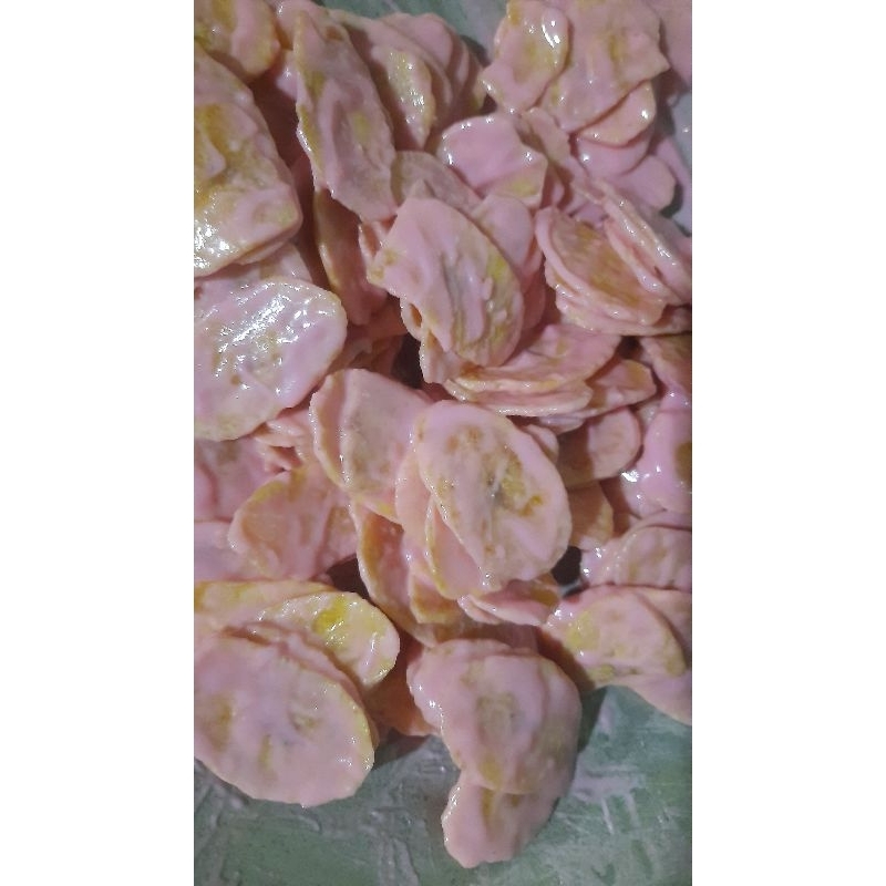 

KERIPIK PISANG COKLAT LUMER RASA STRAWBERRY BANANA LUMER MURAH
