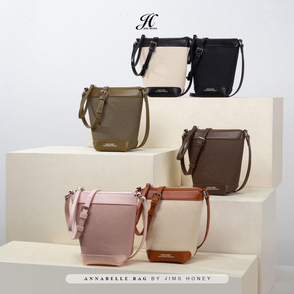 JIMS HONEY ANNABELLE BAG Tas Selempang dan Bahu Wanita Slingbag Cewek Jimshoney Trendy Elegan