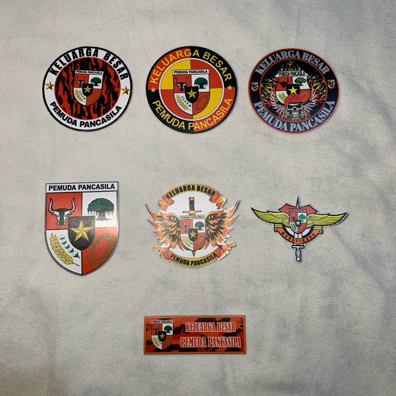 

stiker pemuda pancasila untuk di motoor atau mobil dijual satuan,stiker logo pemuda pancasila,stiker keluarga besar pemuda pancasila