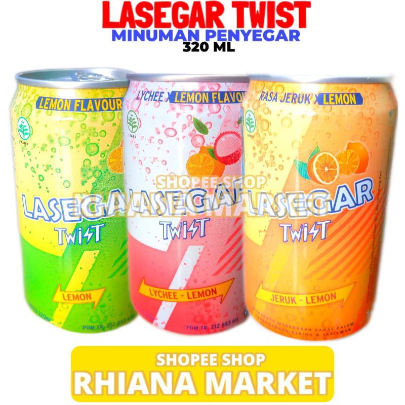 

Lasegar Twist Larutan Penyegar Kaleng 320 ML