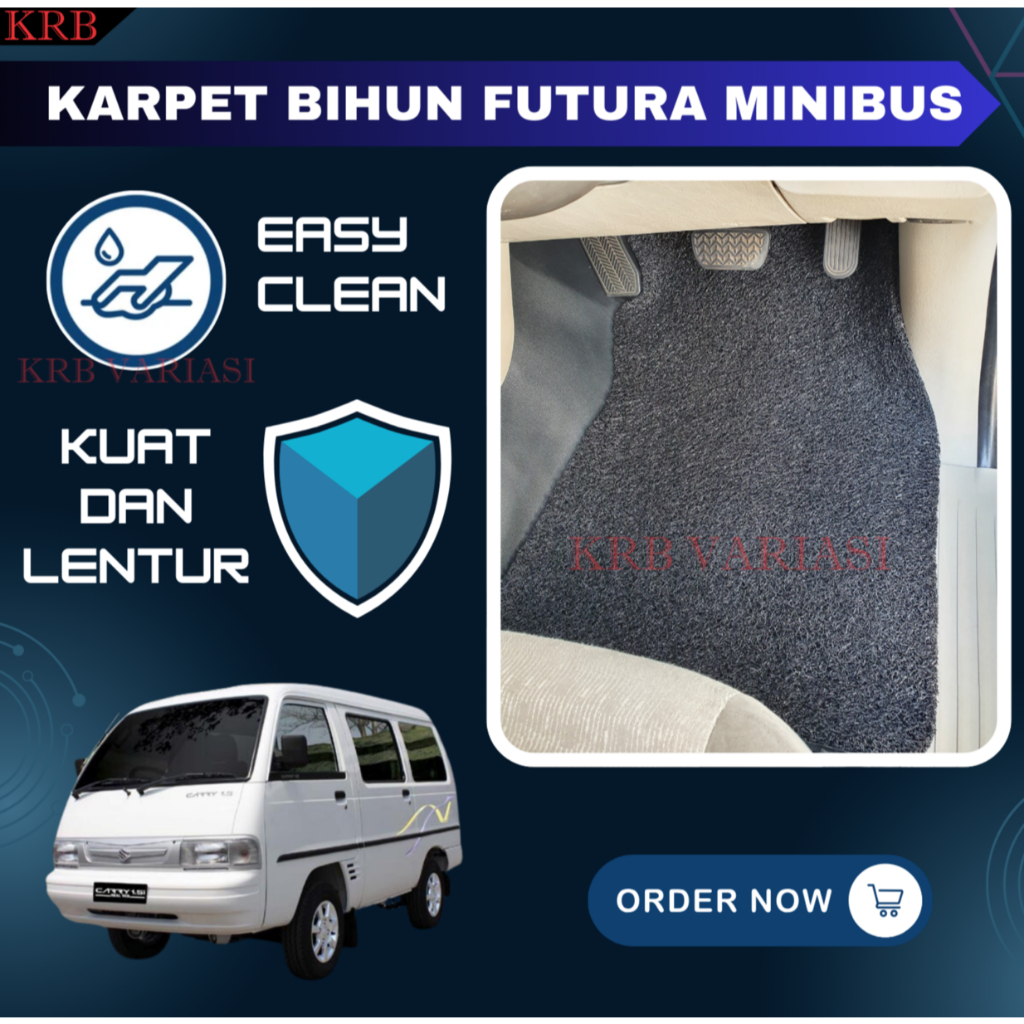 Karpet Lantai Bihun Mobil Minibus Futura 1.5 Karpet Mie Futura Minibus Karpet Set Futura Minibus