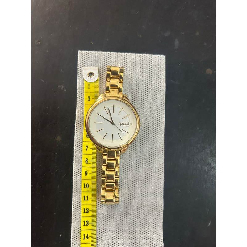 ripcurl watch gold