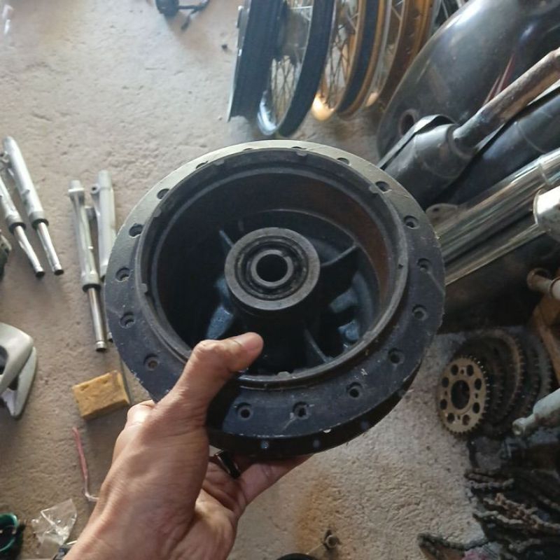 tromol belakang Honda Tiger lama Tiger lawas original