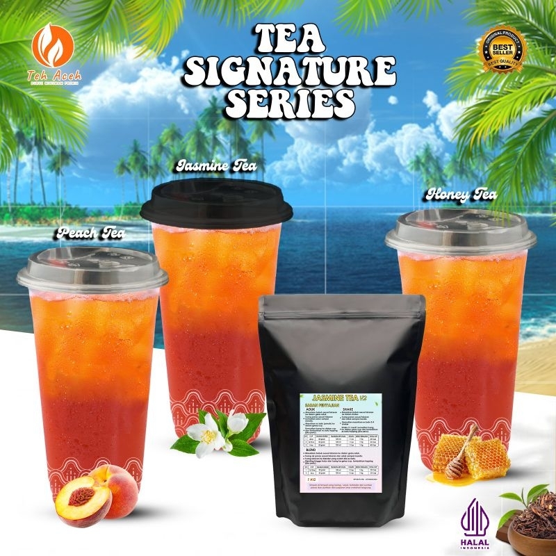 

Bubuk Premix Lemon Tea 1kg Bebas Pengawet