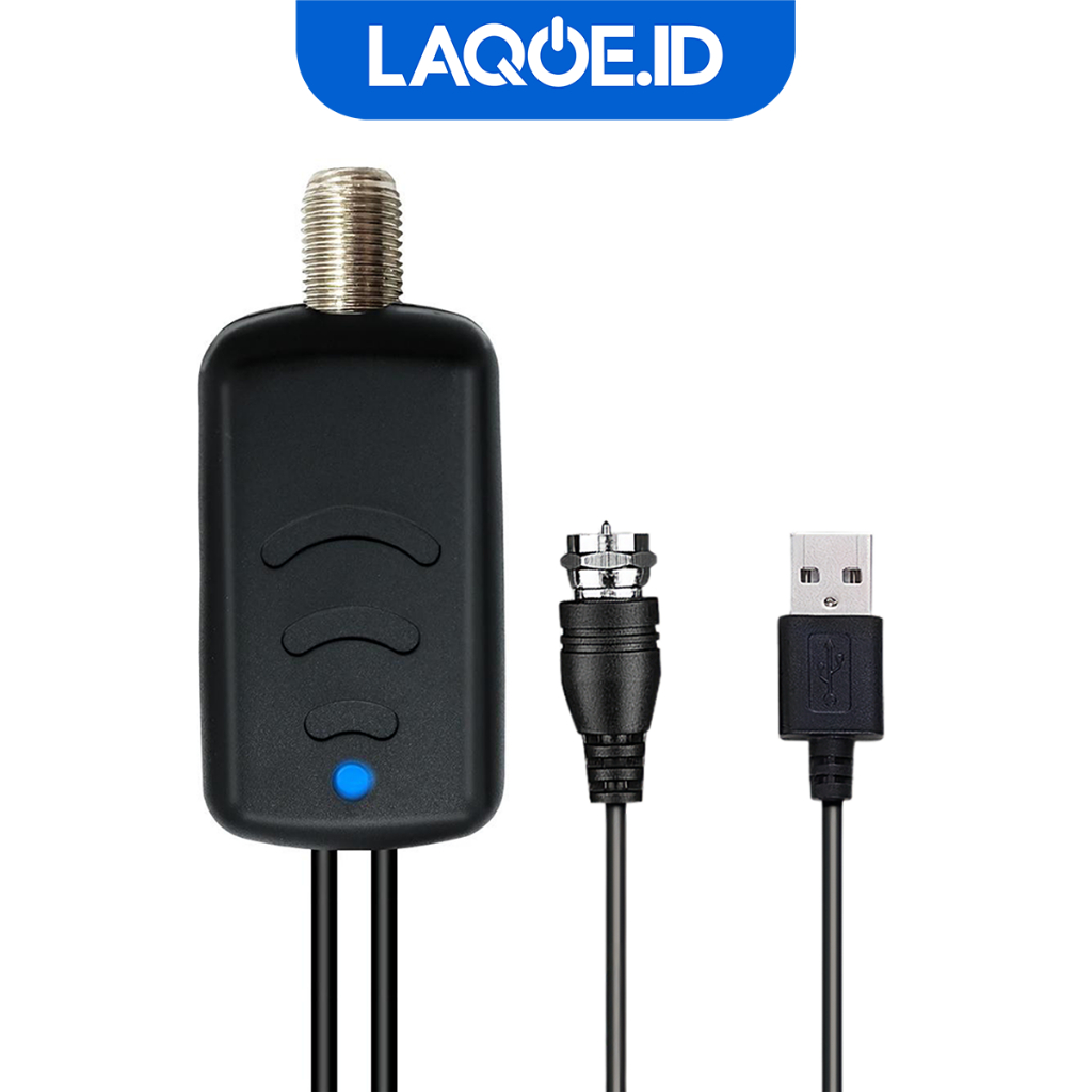 Booster Penguat Sinyal Antena TV Digital 4K HD Receiver Amplifier Signal