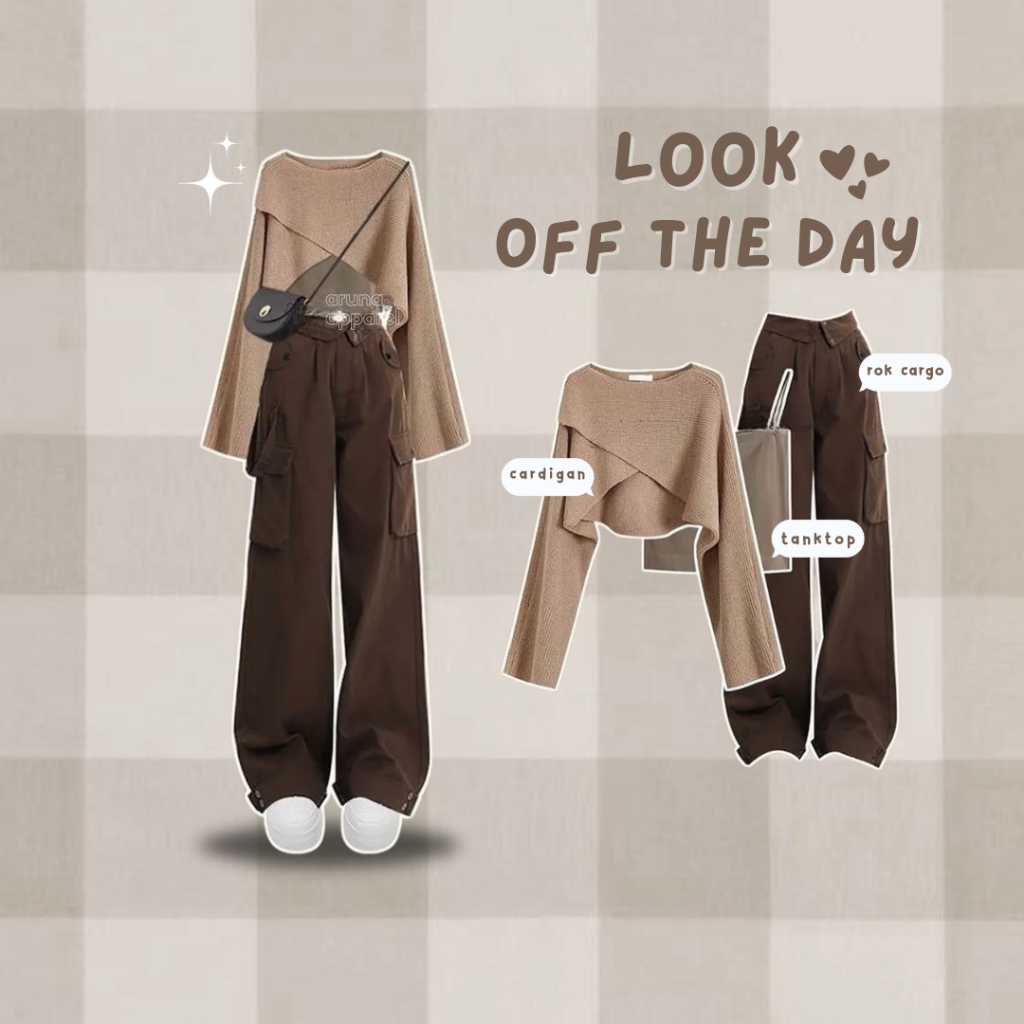 Setelan 3in1 Wanita Korean Outfit Wanita Pinterest Aesthetic Outfit Remaja Korean Terbaru Set AA280