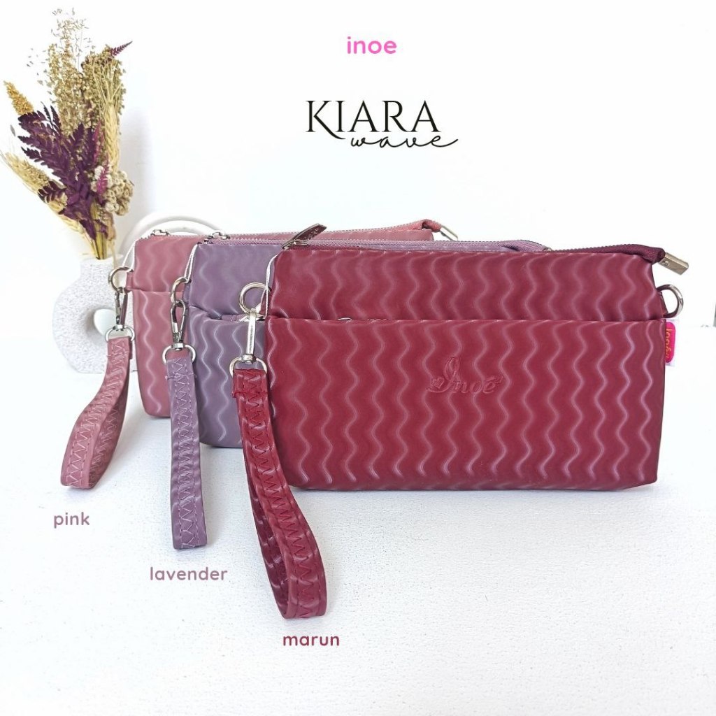 TAS SELEMPANG KIARA WAVE BY INOE SLINGBAG WANITA MOTIF 3D