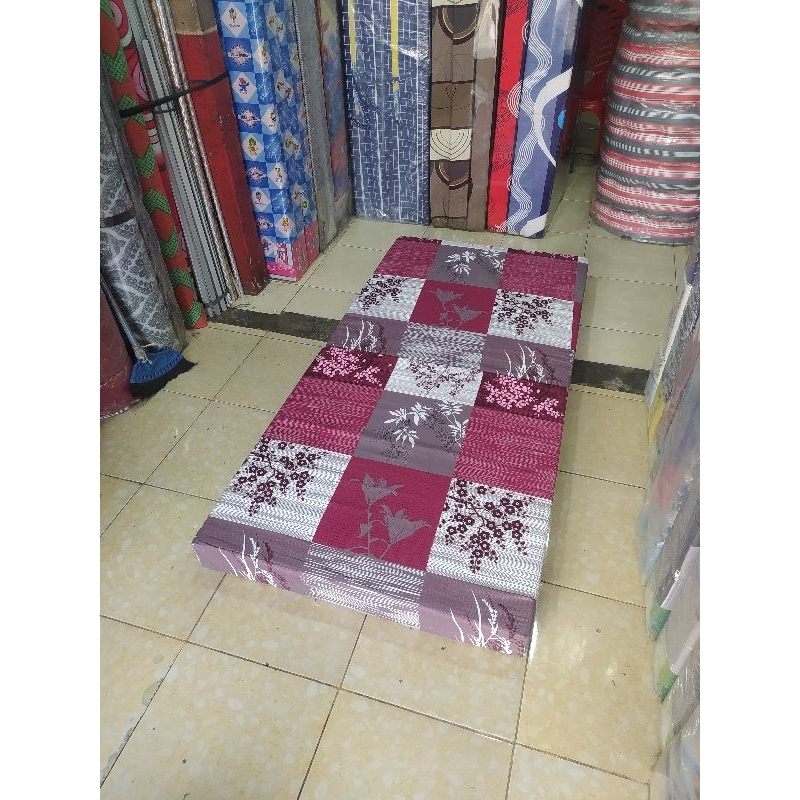 kasur busa lipat ukuran 90 cm / kasur lipat busa / matras kasur busa lipat / kasur busa