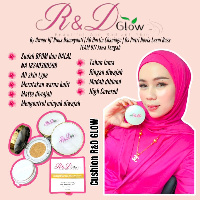 Cushion R&D GLOW BPOM ORI