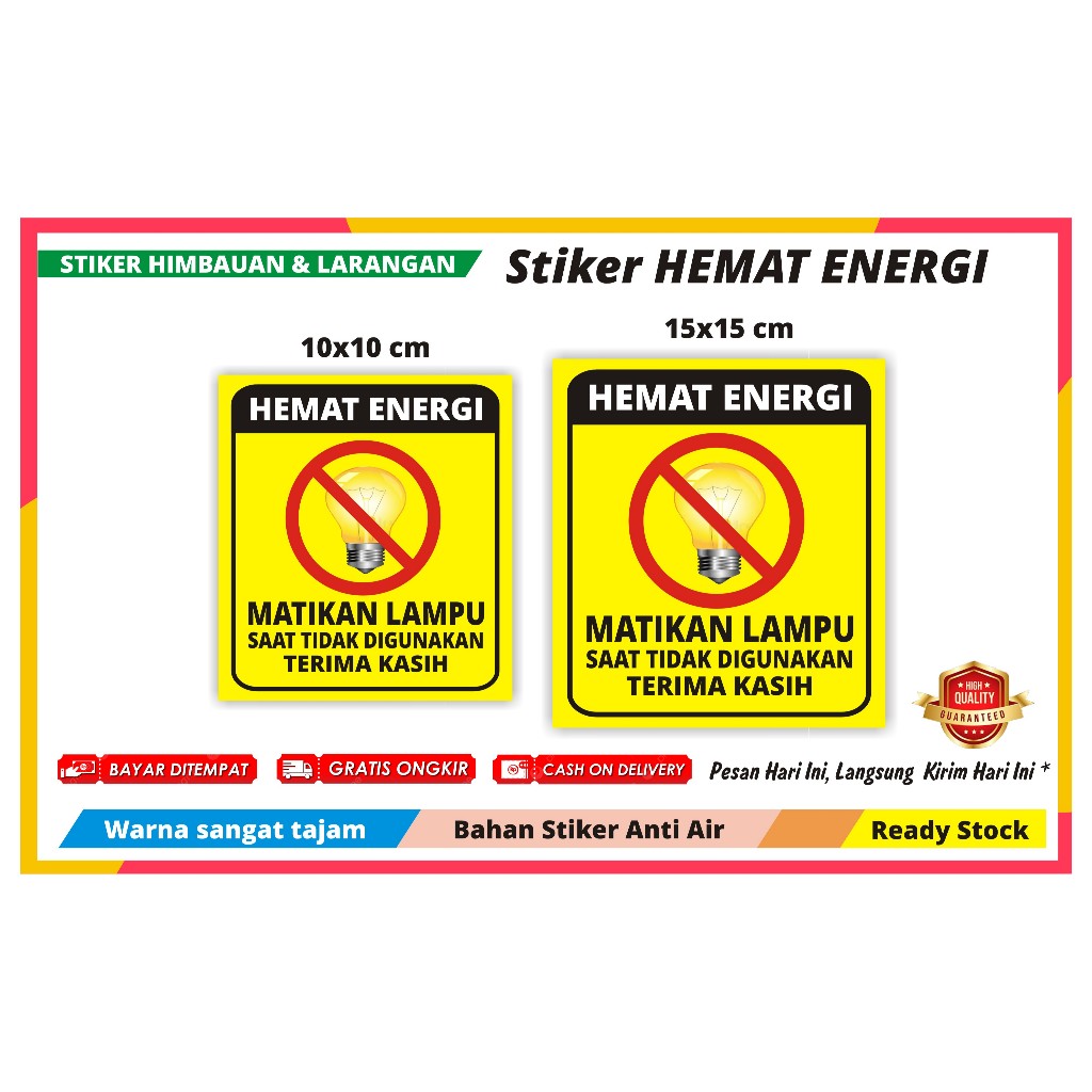 

STIKER HEMAT ENERGI