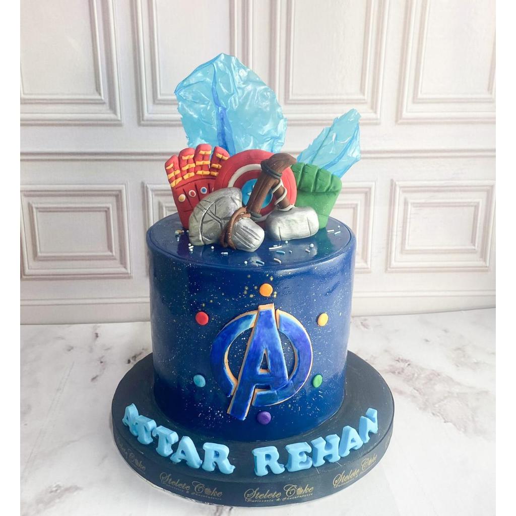 

Kue Ulang Tahun/Birthday Cake/Kue Ultah Tema Avengers/Kue Birthday Jakarta