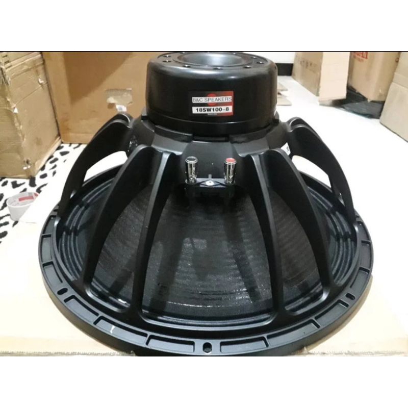 KOMPONEN SPEAKER SUBWOOFER B&C 18SW100 NEODYMIUM SUBWOOFER 18 INCH
