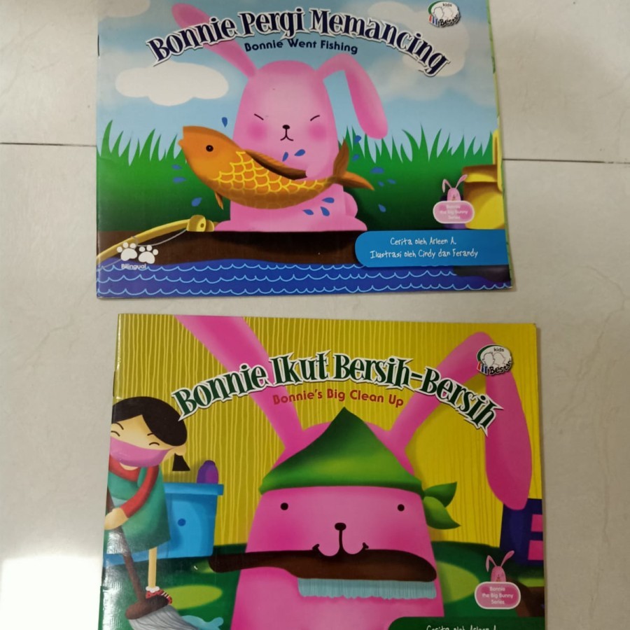 Buku cerita anak bilingual/buku cerita anak bahasa inggris/buku cerita