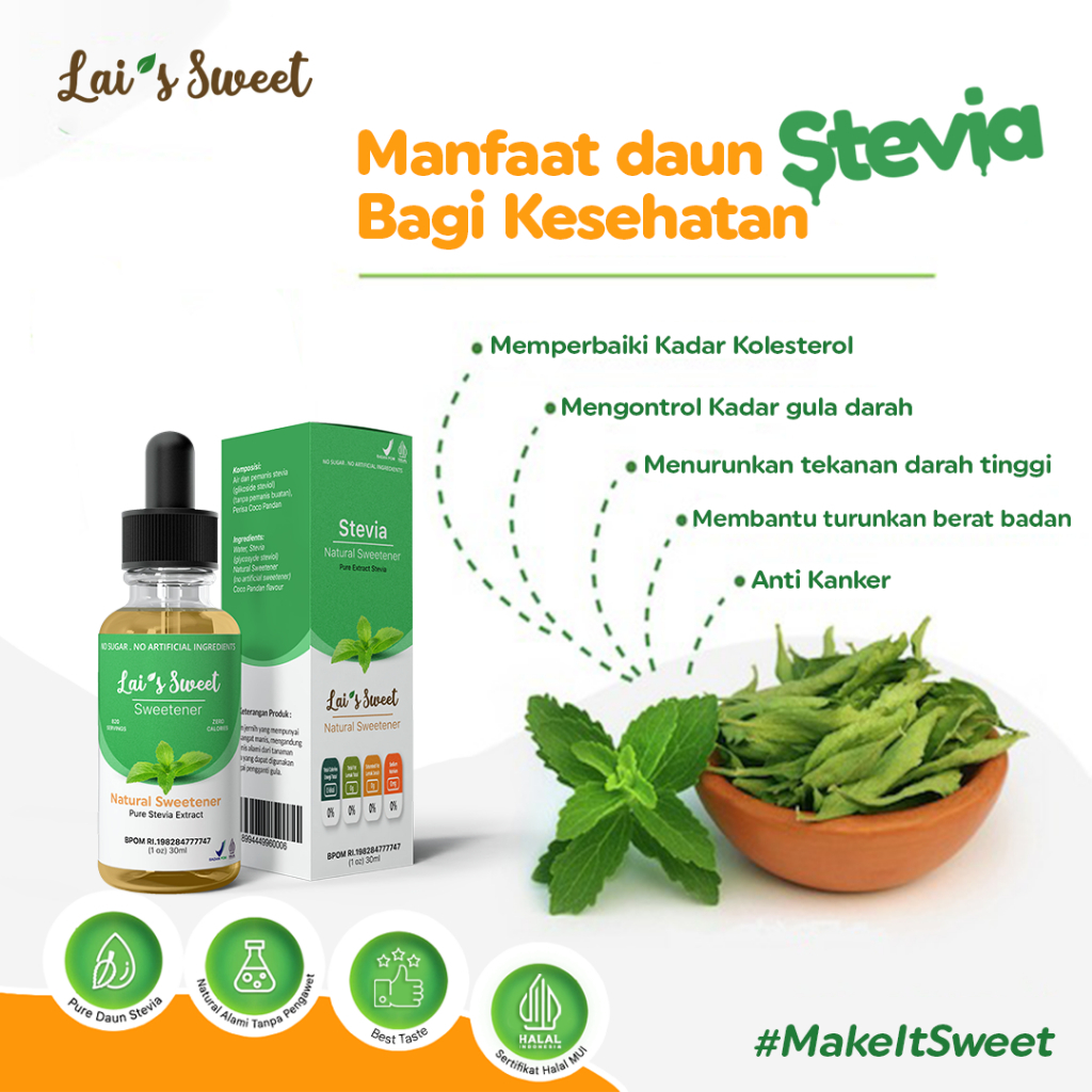 

STEVIA NATURAL SWEETENER