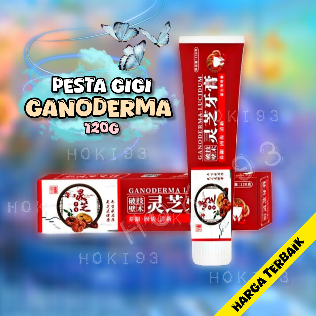 { PROMO } Ganoderma lucidum pasta gigi penumbuh gigi bersih