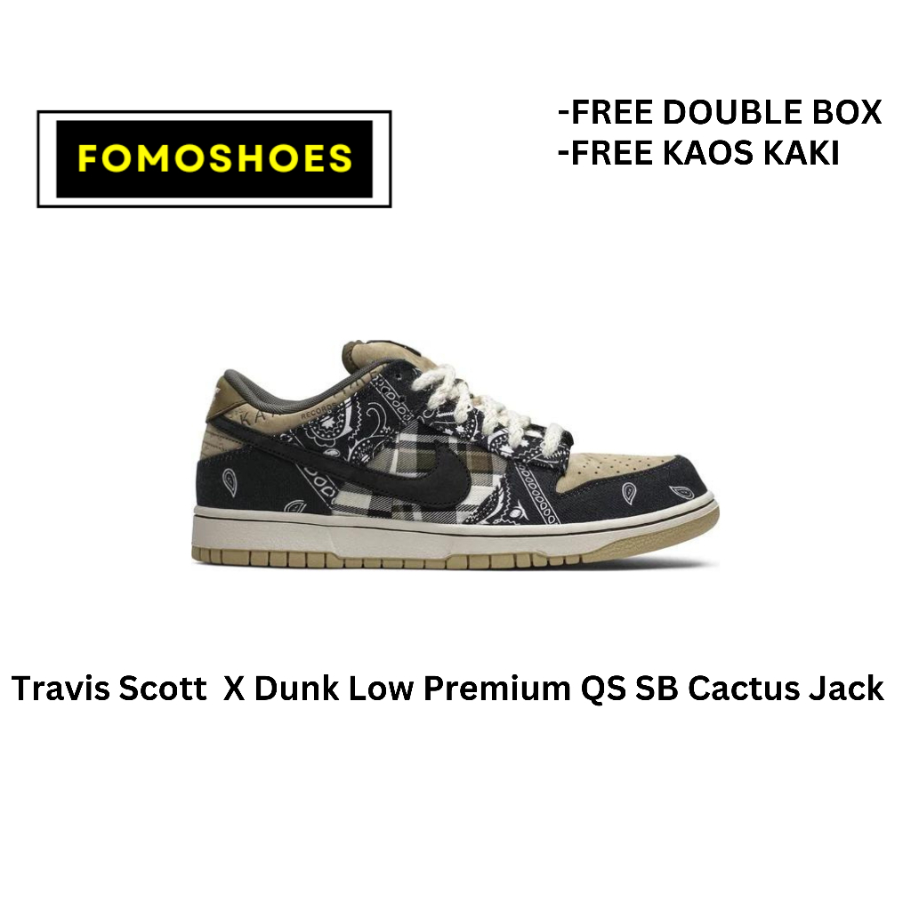 Sneakers Travis Scott X Dunk Low Premium QS SB Cactus Jack 'SKU CT5053-001'