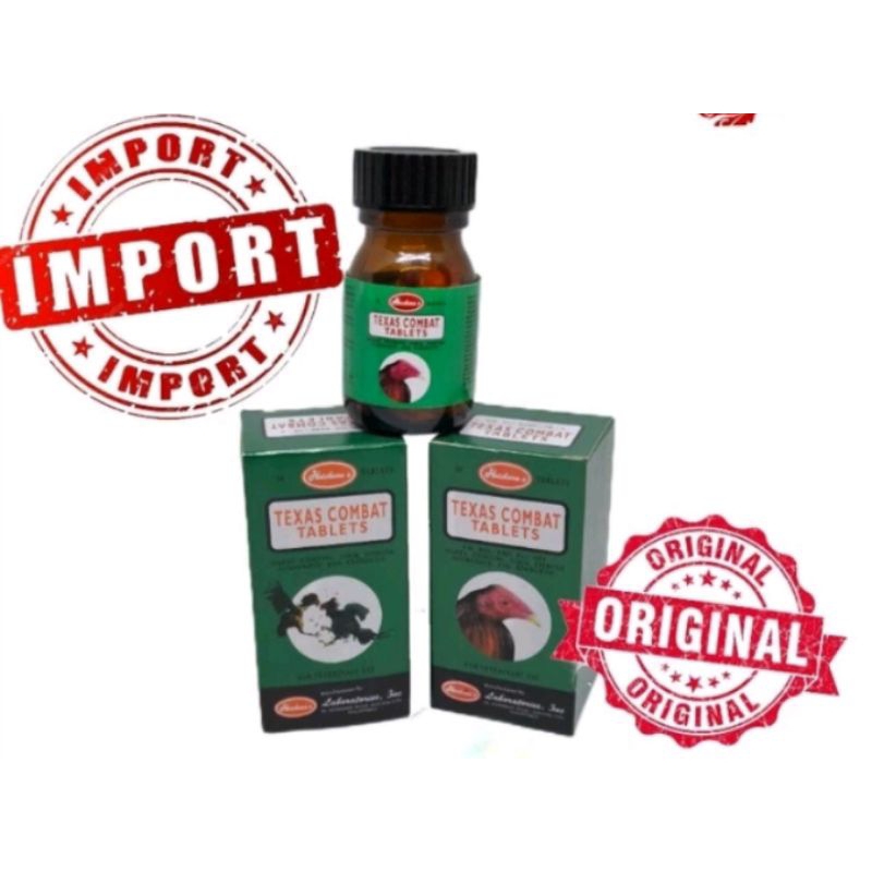 Texas Combat Import Doping Ayam Aduan