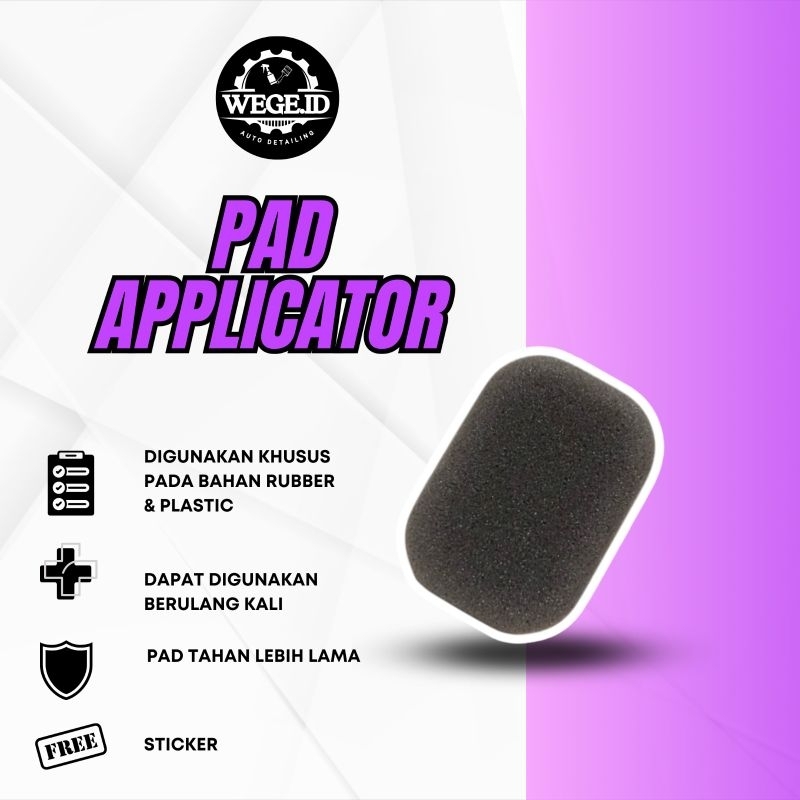 PAD APPLICATOR | PAD APLIKATOR HITAM | PAD HITAM