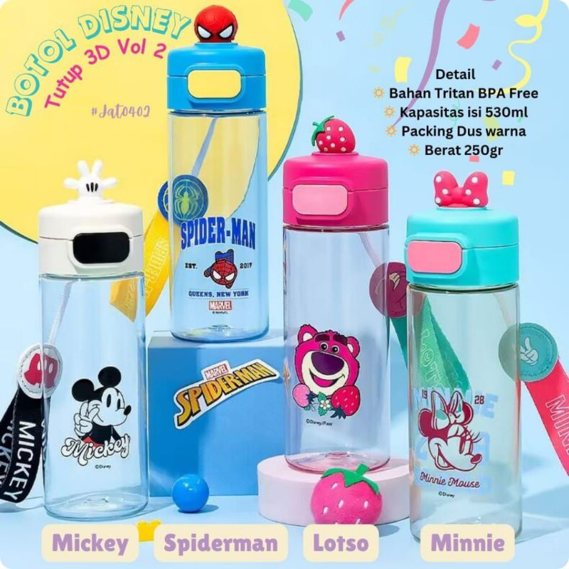 BOTOL MINUM DISNEY LOTSO