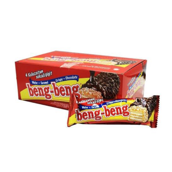 

(FREE BUBBLEWRAP) Beng-beng 25 gram ISI 17 (BOX) / Snack | Beng Beng / Coklat Beng Beng / Beng Beng Mini / Beng Beng / Wafer Cokelat / Beng Beng Termurah