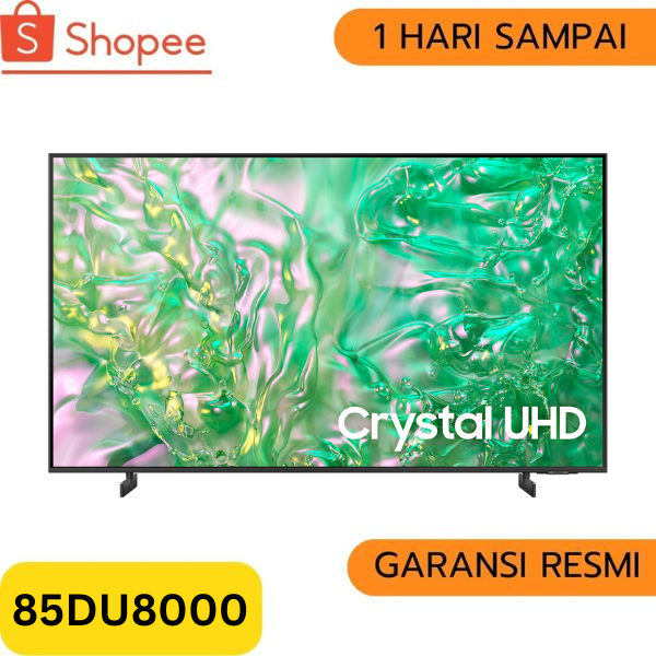 Samsung Tv 85DU8000 Smart Tv 85 Inch Crystal UHD 4K