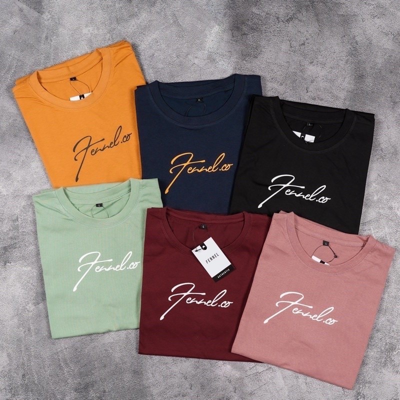 KAOS T-SHIRT [N00061] Baju Kaos Distro Motif Fennel.co T-SHIRT MURAH