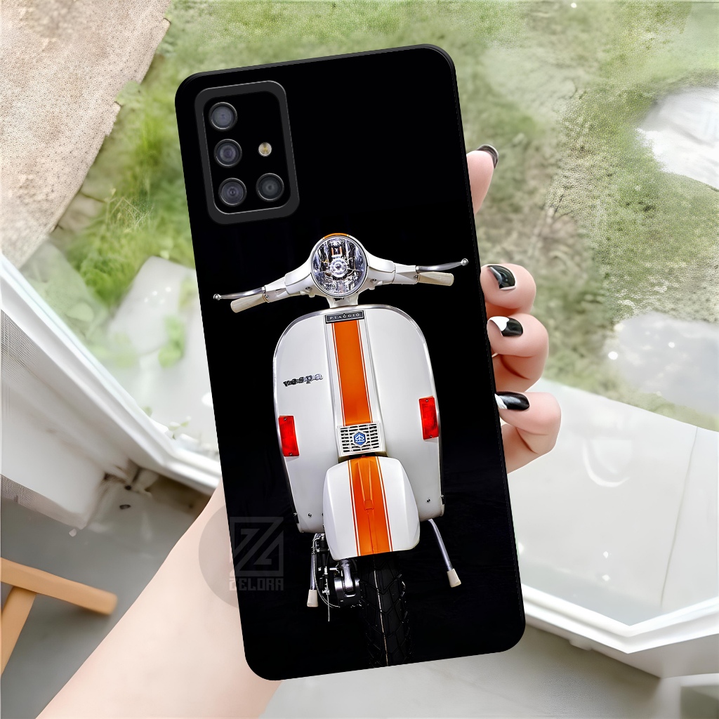 Case Samsung Galaxy M51 Fashion Case Vespa Softcase Samsung Galaxy M51 Casing Samsung Galaxy M51 Kes