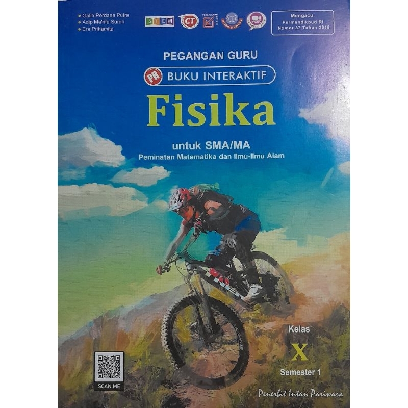 Buku PR Fisika kelas 10a, 10 semester 1. Kurikulum 13. Intan Pariwara.