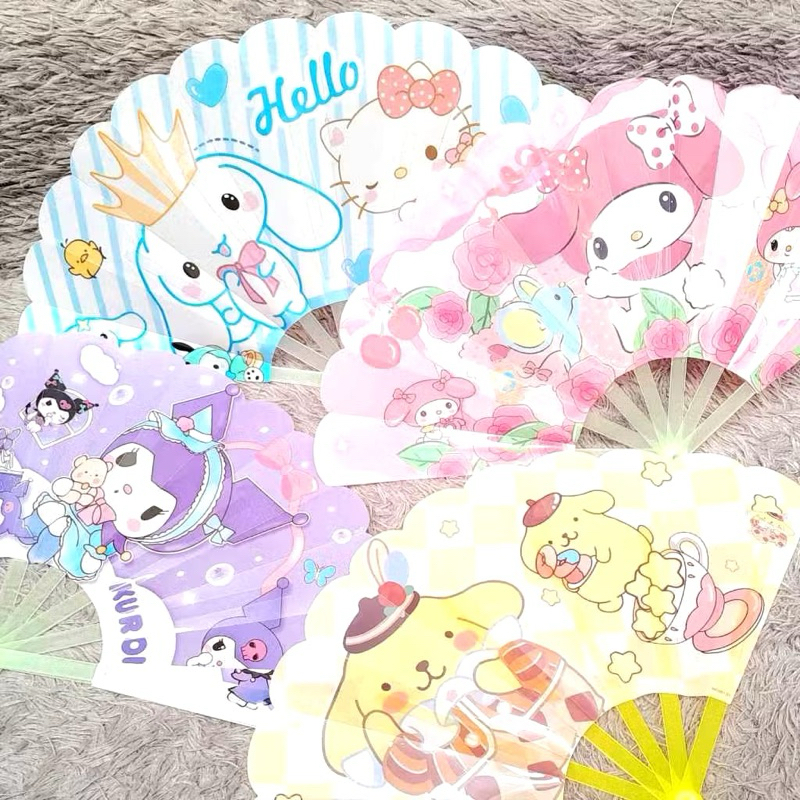 kipas tangan / kipas karakter / kipas manual / kipas lipat / kipas angin