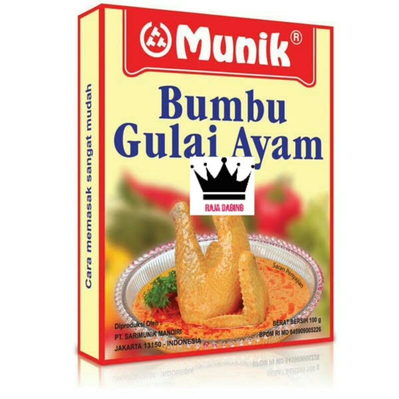 

MUNIK BUMBU GULAI AYAM
