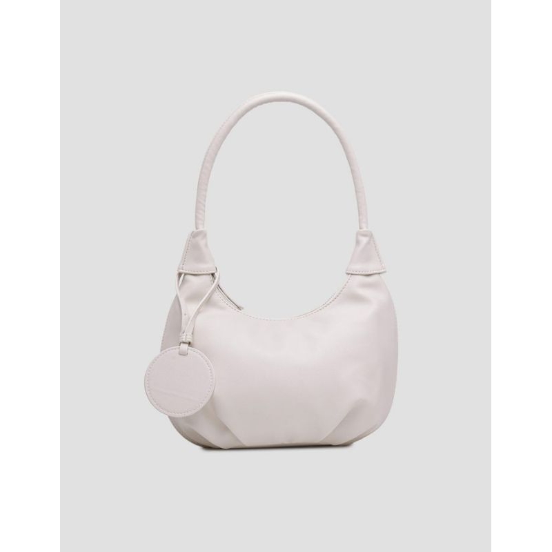 nevada tcresecent shoulder bag tas off white
