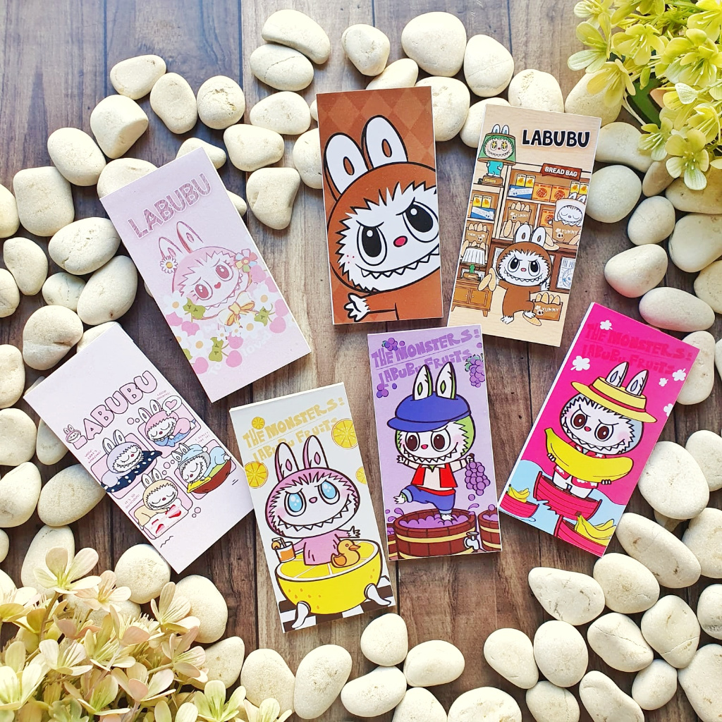 

Labubu Mini Long Notes Buku Catatan Tulis Notebook Notepad Souvenirs Hampers