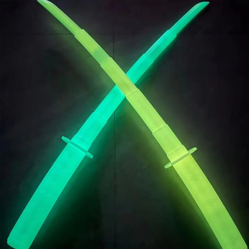 Mainan Pedang Lipat Panjang Mainan Fidget Katana 3D Mainan Pedang Lipat Mainan Fidget Katana Neon Ma