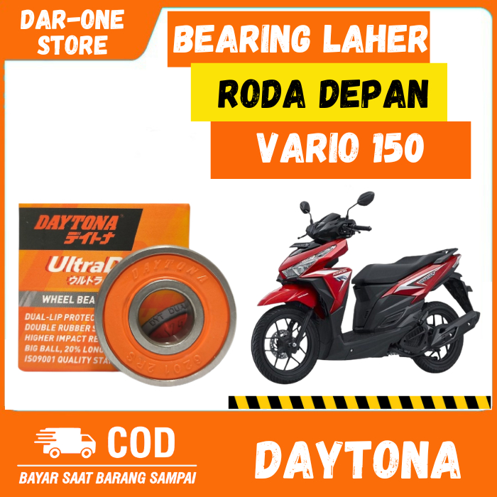 BEARING LAHER DAYTONA RODA DEPAN HONDA  VARIO 150 ORIGINAL 6201