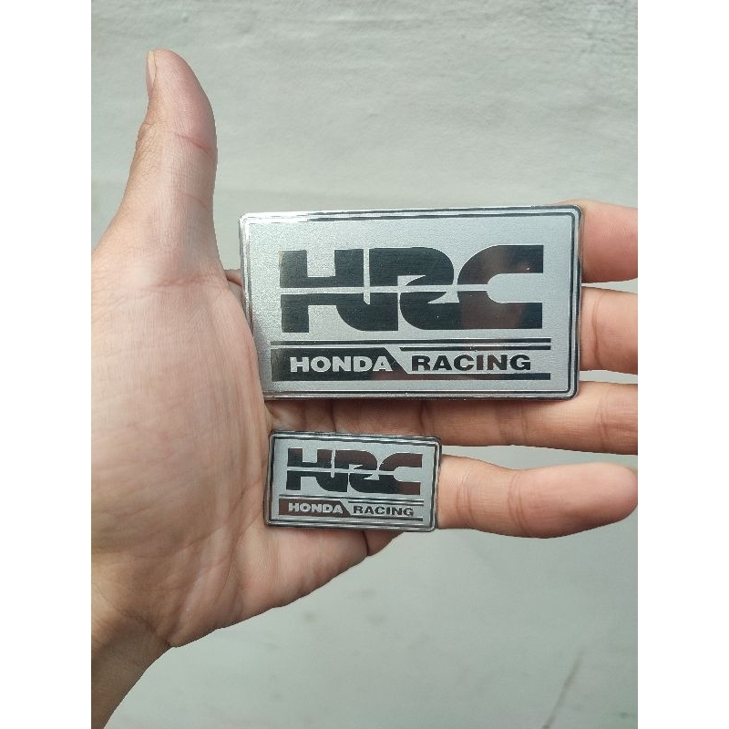 paketan emblem hrc racing tutup reservoir plus tutup sensor vario 125 150