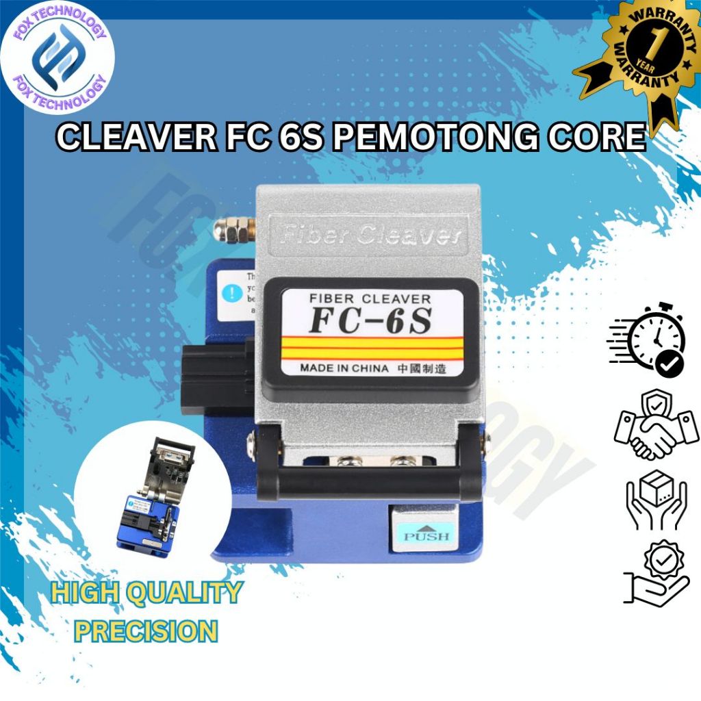 [𝐇𝐈𝐆𝐇 𝐐𝐔𝐀𝐋𝐈𝐓𝐘] Fiber Cleaver Model Sumitomo FC-6S FO/Fiber Optic/Optik Cleaver Fiber Optik FC6s