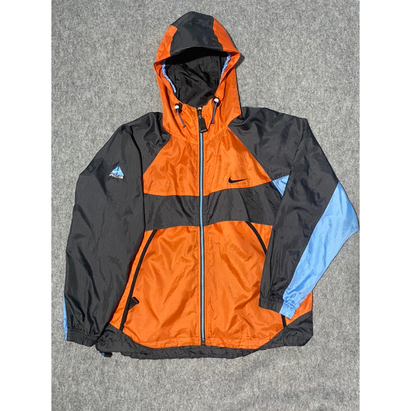 Vintage Nike ACG Packable Windbreaker Multi Color Jacket