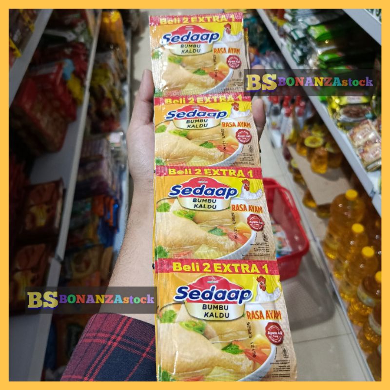 

sedap bumbu kaldu rencheng 18 sachet 9g