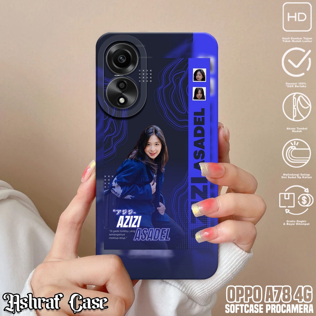 Case OPPO A78 4G - Casing Hp OPPO A78 4G Motif JKT48 - Softcase Hp OPPO A78 4G - Silikon Hp OPPO A78