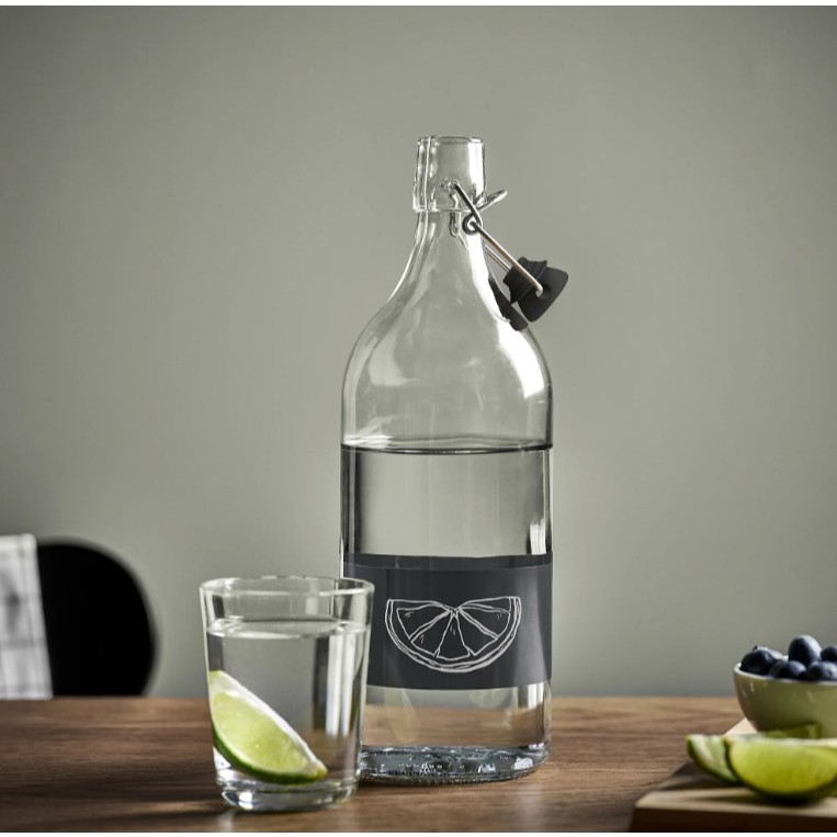 botol kaca korken IKEA