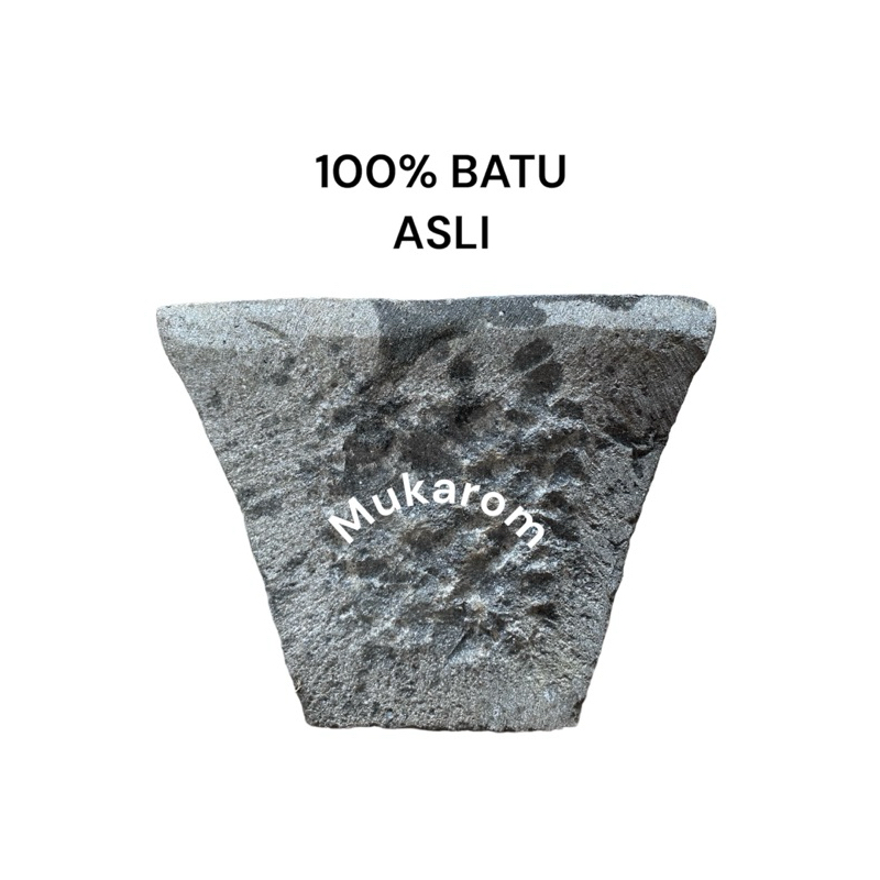 lumpang kotak ukuran 30 CM buatan manual pahat free tumbukan dari batu gunung asli 100% bergaransi p
