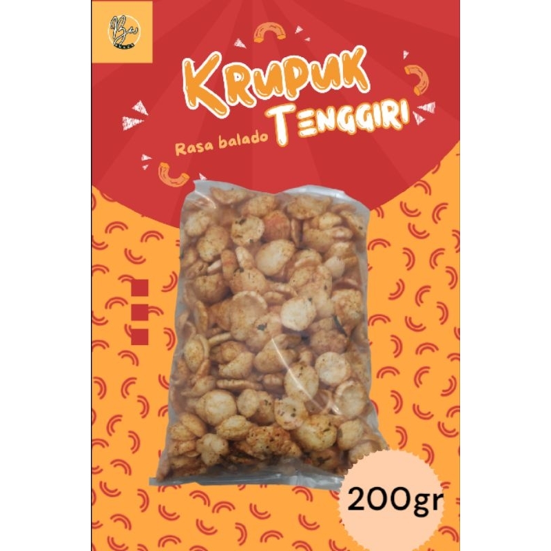 

krupuk ikan tenggiri balado