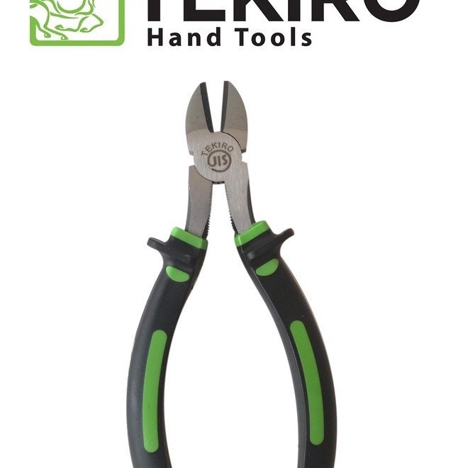 Terbaik Tekiro Tang Potong 6 Tang Kabel 6 inch Knip Diagonal Cutting Plier