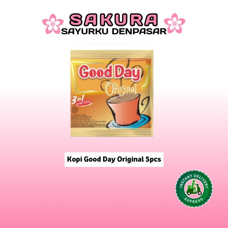 

Kopi Good Day Original 5pcs - SAKURA