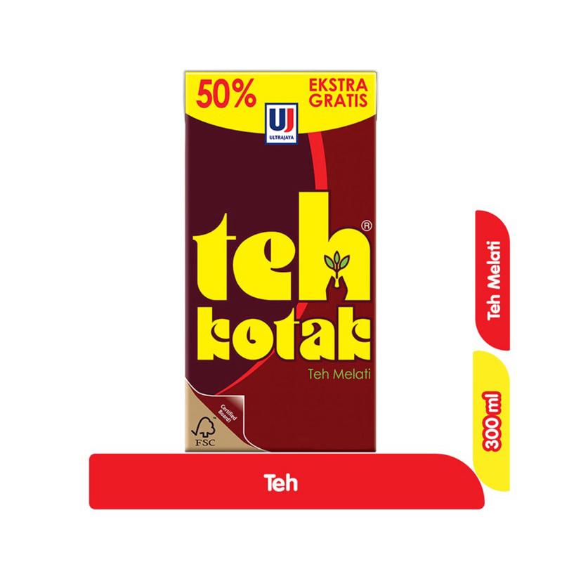 

Ultra Teh Kotak (Teh Melati) 200ml extra 100ml