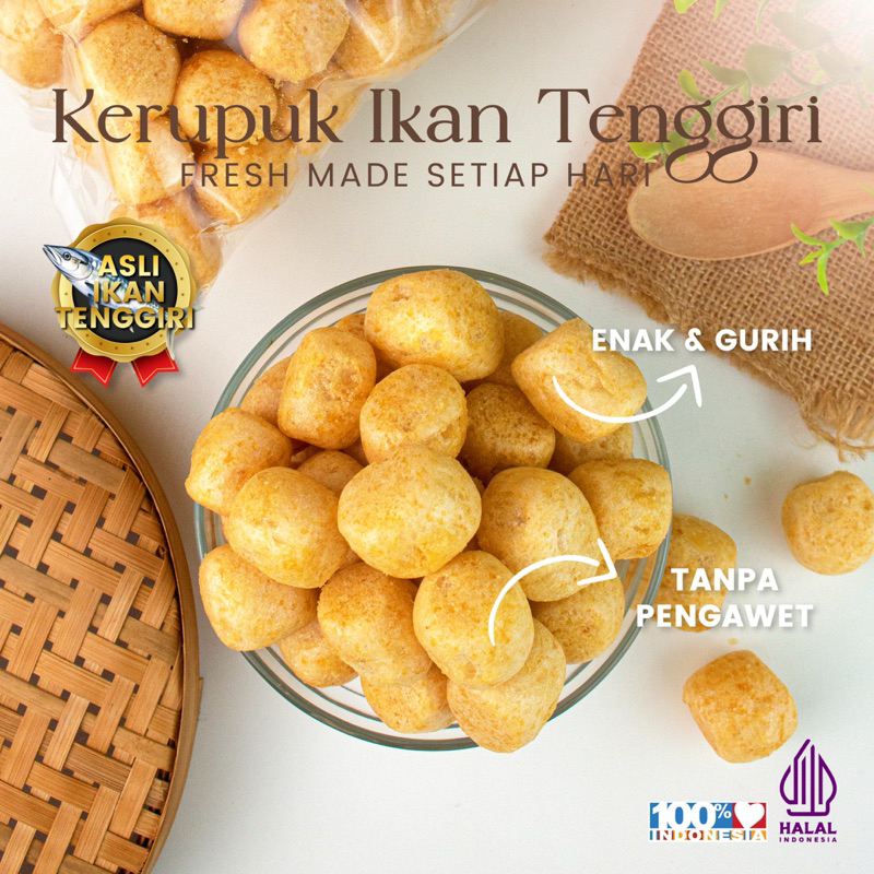 

kerupuk ikan tenggiri asli Sindy