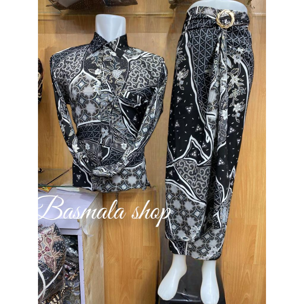 couple lilit batik/set batik premium/kemeja batik/rok lilit batik/couple jumbo/couple batik cod/set 